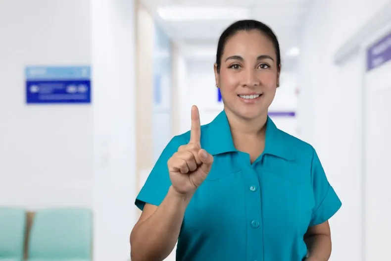 Equipo de salud en una capacitación
